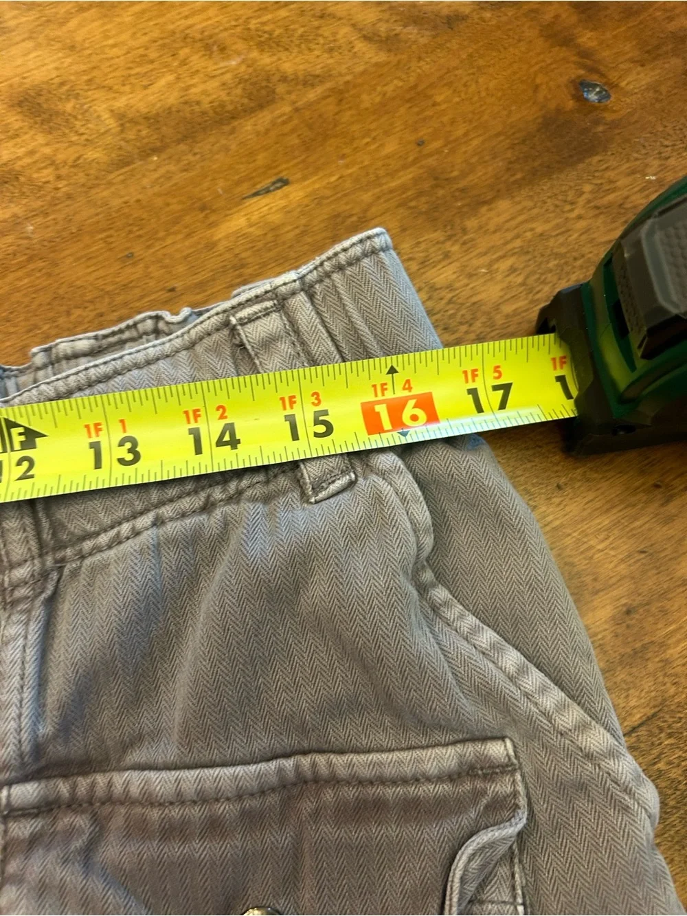 Free People Gray Tahiti Cargo  Pants